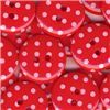 Order  Spotty Button - Red